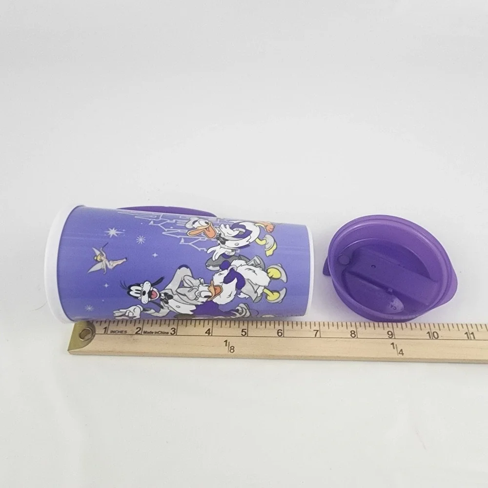 Walt Disney World 100‎ Years of Wonder Resort Refillable Tumbler Cup Mug Purple